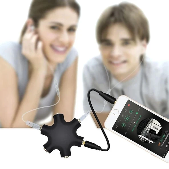 Powermaster PM-24172 6'LI 3.5Mm Stereo AUX Çoklayıcı - 2