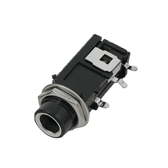 6.3 Mm Gitar Jack Stereo Yatay Şase ZE-1061