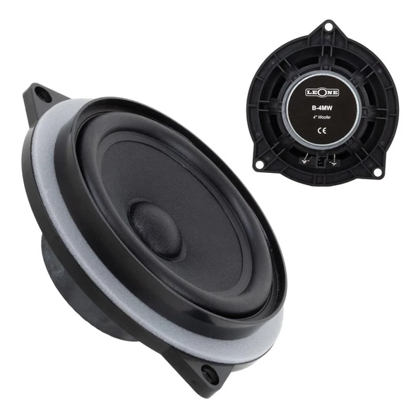 Leone B-4Mw 10 Cm 50 Watt Max 100 Watt Oto Hoparlör (Magnet: 60X10mm)