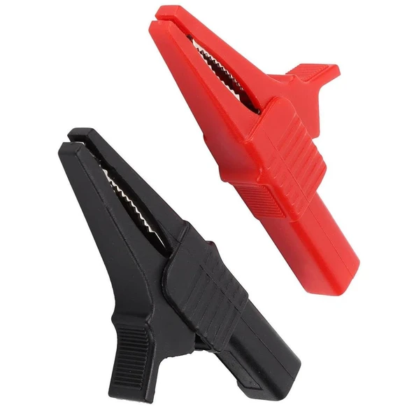 Powermaster IC-243C  Siyah-Kırmızı 4 Mm Banan Jak Girişli 2'Li Krokodil Catııı - Resim 2