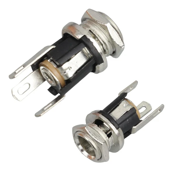 IC-258A Dc Jak Üstten Somunlu 2.1Mm Somunlu Ø8mm ürün görseli 1