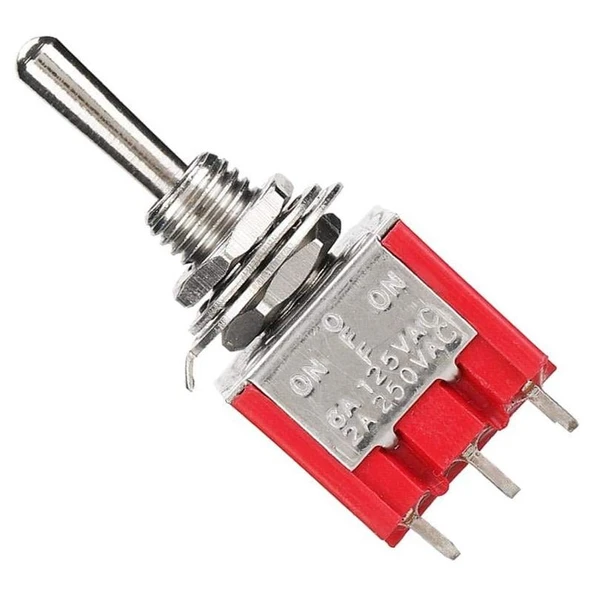 IC-148B 9 Pin On-Off Ø6mm Toggle Switch MTS-303 - 5