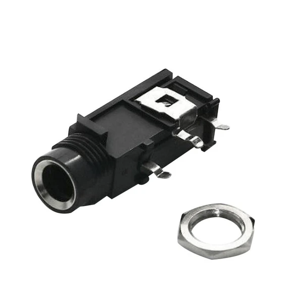 6.3 Mm Gitar Jack Stereo Yatay Şase ZE-1061 - 2