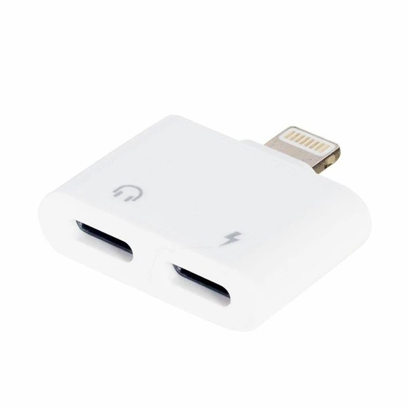 Powermaster İp Şarj Lightning Kulaklık Çoklayıcı