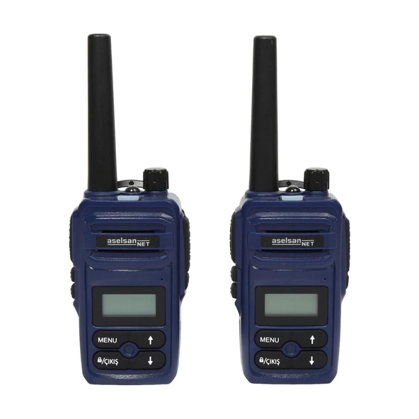 Aselsan 12 Km Pil Ve Şarj Dahil İkili El Telsizi PM-985 PMR