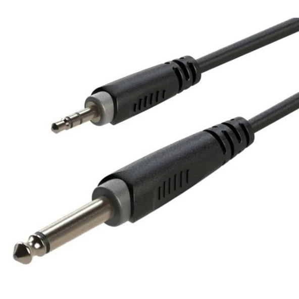 Roxtone RX K13501 3.5 Mm Stereo Erkek / Mono Gitar Erkek 1 Metre Ara Kablo ürün görseli 1