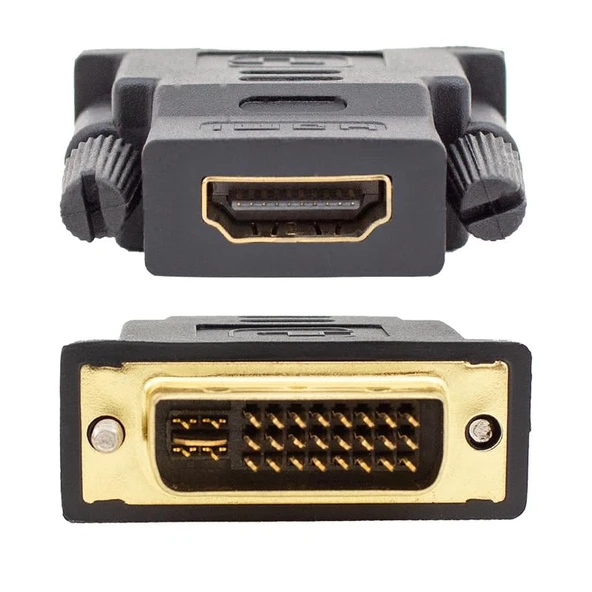 Powermaster HDMI Dişi - DVI Erkek 24+5 Çevirici - 2
