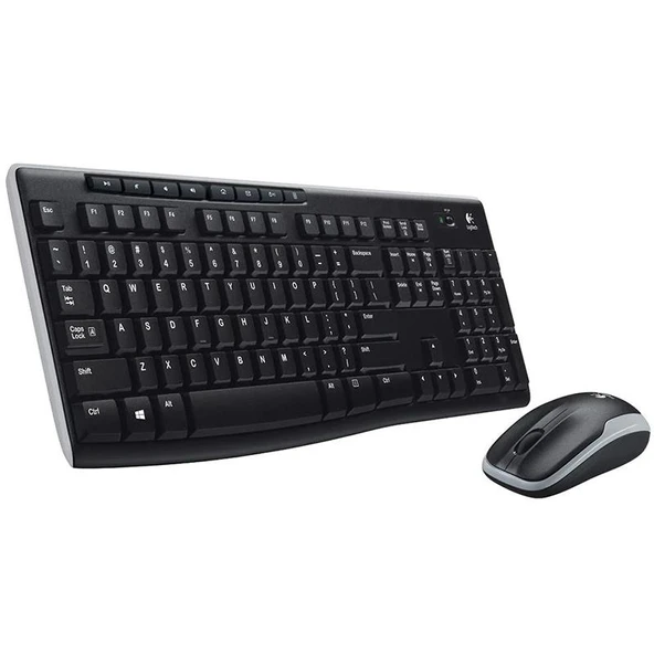 Logitech MK270 Kablosuz Klavye Set Mm Q Tr Siyah - 2