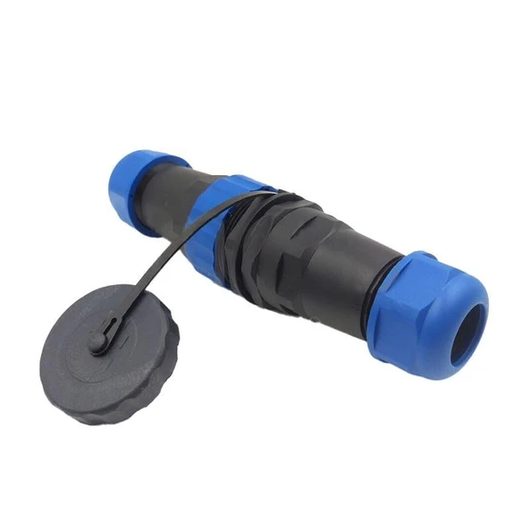 SD28 Su Geçirmez 2 Pin 28 Mm Düz Kablo Konnektör - 3