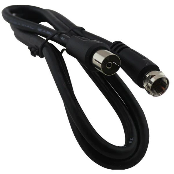 Powermaster 60 Ohm Dişi/ F Erkek 1.2 Metre Kablo