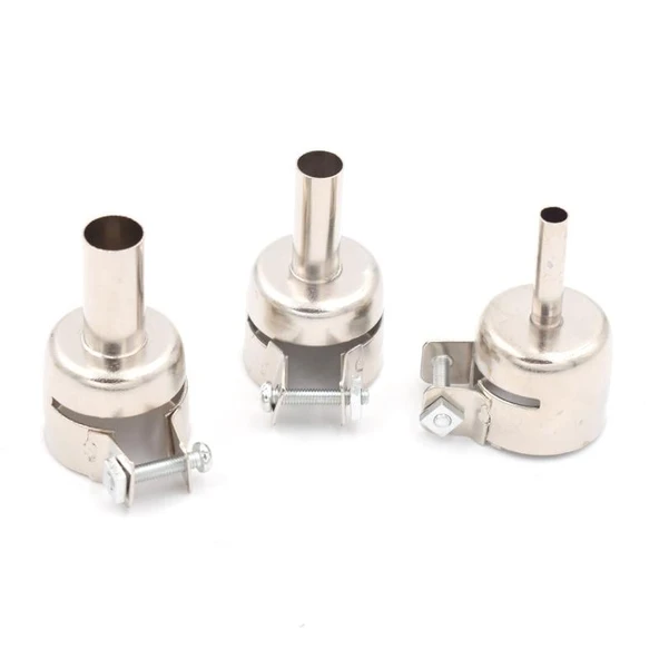 Powermaster ZD-968 Serisi Uyumlu 3 Lü Set Havya Üfleme Ucu