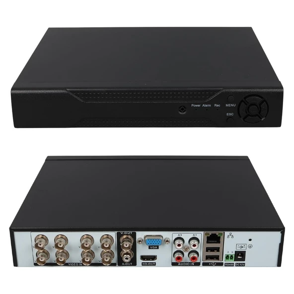 Powermaster AHD-ANALOG-TVI-CVI 1080N 5MP Destekli 8 Kanal Dvr-Xvr Kayıt Cihazı ürün görseli