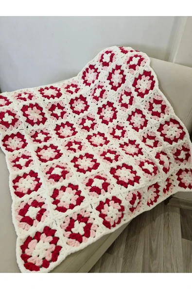 Kadife Motifli Bebek Battaniye 95x95Cm ürün görseli