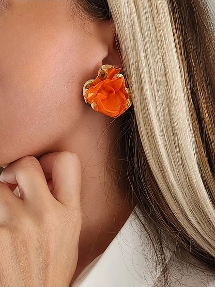 6'lı Kuğu Fiyonk Model Minima Gümüş Silver Renkli Küpe Seti ürün görseli