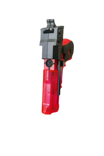 Ayver GLOCK MODEL RENKLİ BASINÇLI HAREKETLİ KIZAKLI KARNE HEDİYESİ SU TABANCASI 13 CM - 3