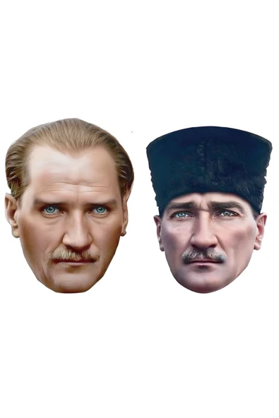 Atatürk Maske Seti 2'li