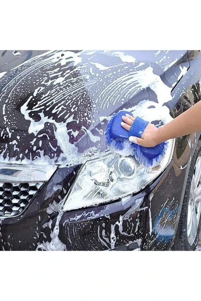 Ayver EL TUTMA KEMERLİ GEÇMELİ YUMUŞAK MAKARNA OTO YIKAMA SÜNGERİ - Resim 4