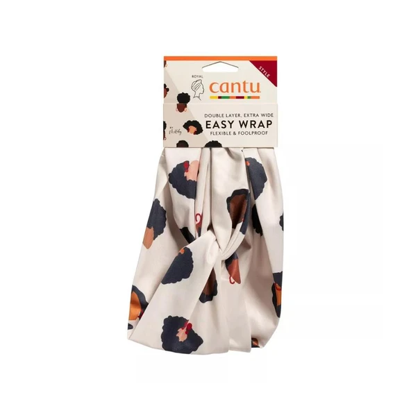 Cantu Easy Wrap Saç Bandanası - Kaymaz ve Esnek Saç Bonesi ürün görseli