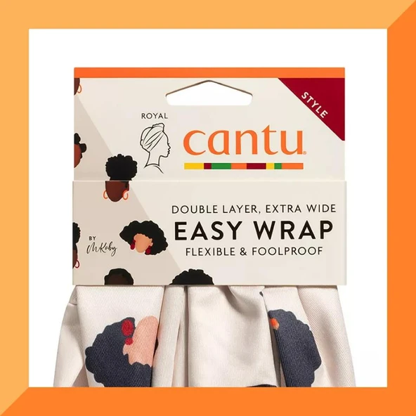 Cantu Easy Wrap Saç Bandanası - Kaymaz ve Esnek Saç Bonesi - Resim 4