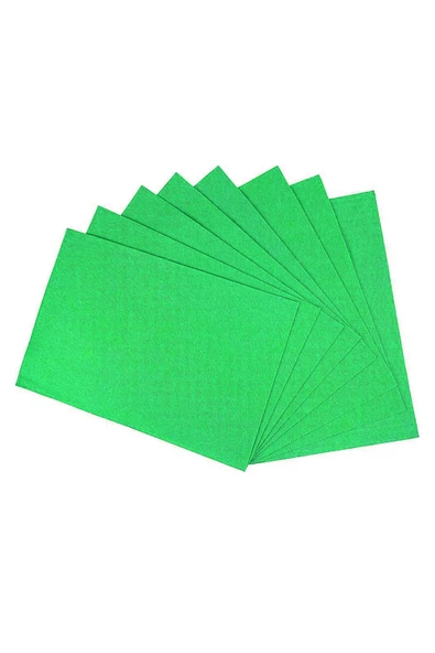 50x70 Keçe Tabaka Yeşil 10'lu Paket - 2