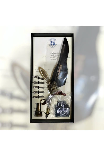 Harry Potter Mühürlü Mürekkepli Divit Kalem Setİ Hediyelik Özel Kutulu - 4