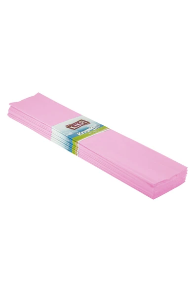 Açık Pembe Krapon Kağıdı 50x200 cm 10'lu Paket - 2