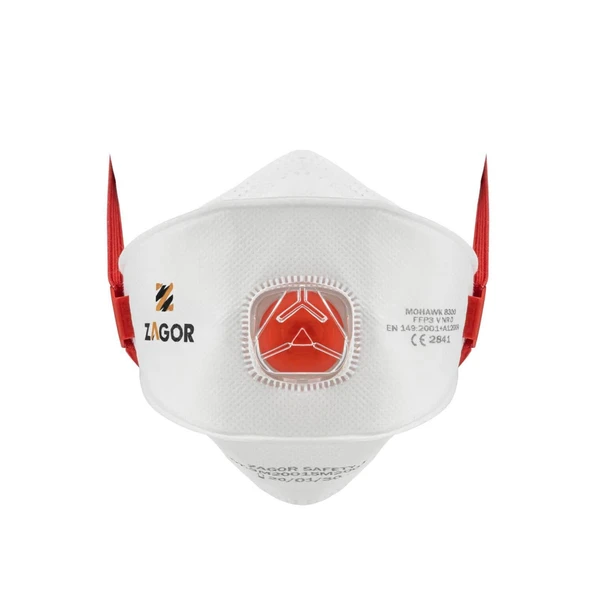 Zagor 8300 FFP3 NR D Katlanabilir Ventilli Toz Maskesi - 2