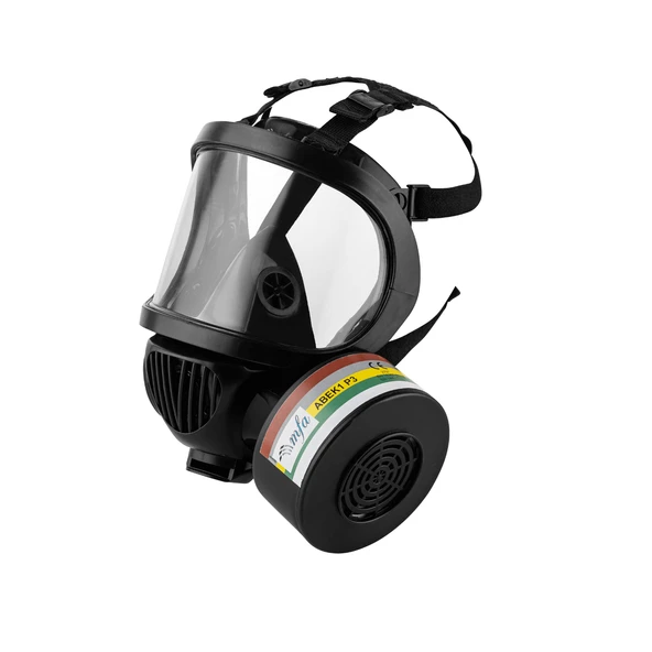 MFA 7700 EN 136 Class 3 Sertifikalı, Ses Diyaframlı Tam Yüz Maske - Resim 3