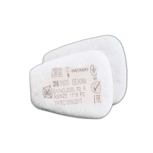 3M 5925 P2 R Bayonet Partikül Filtresi ürün görseli