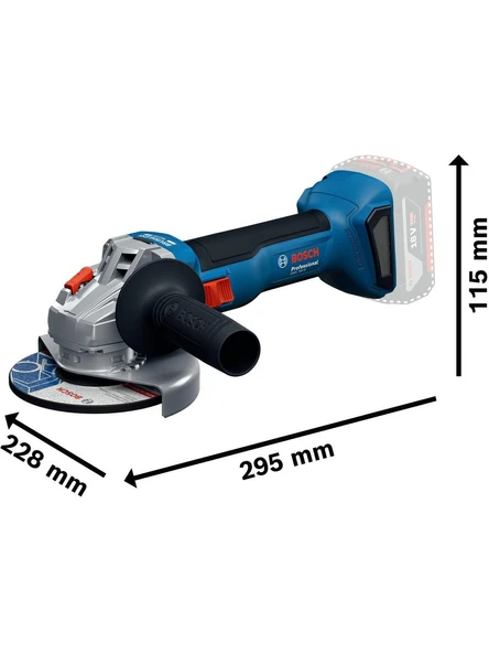 Bosch Gws 18V-8 2X5.0AH Çift Akülü Taşlama