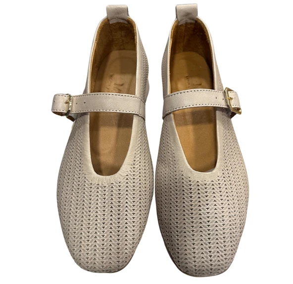 Solmaz Solly MA5055 Hakiki Deri Kadın Babet - Resim 2