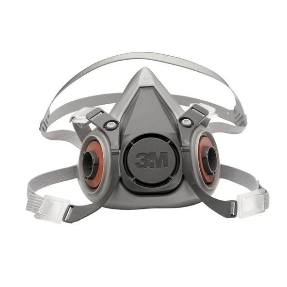 3M 6000 Serisi Yeniden Kullanılabilir Yarım Yüz Solunum Maskesi, 6100,6200,6300 ürün görseli
