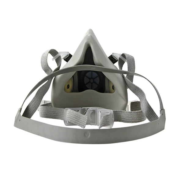 3M 6000 Serisi Yeniden Kullanılabilir Yarım Yüz Solunum Maskesi, 6100,6200,6300 - Resim 3