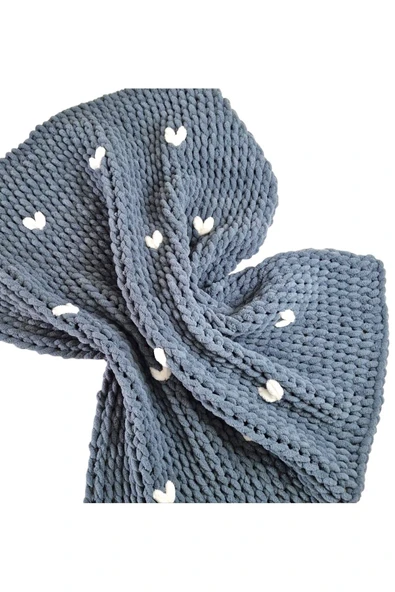 PUFFY KALP DESENLİ  BEBEK BATTANİYESİ 100 X 100 CM ürün görseli