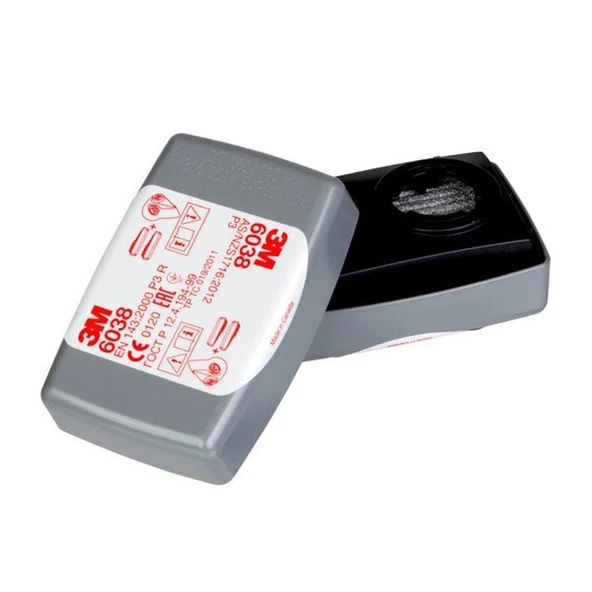 3M 6038 P3 R Bayonet Partikül Filtresi ürün görseli