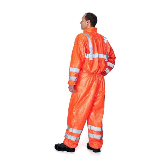 Dupont Tyvek® 500 Hv Kimyasal Atık Koruyucu Tulum - Resim 3