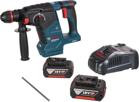 Bosch Professional GBH 187-LI 5.0 Ah Çift Akülü Kırıcı Delici
