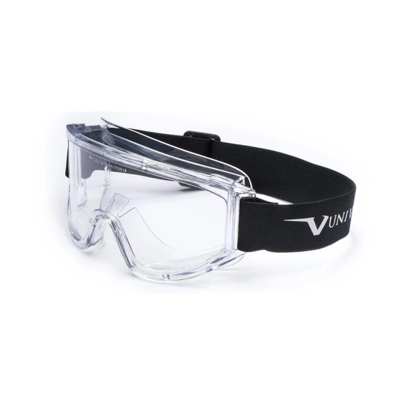 Univet 601 Clear Acetate 2 Goggle İş Gözlüğü ürün görseli