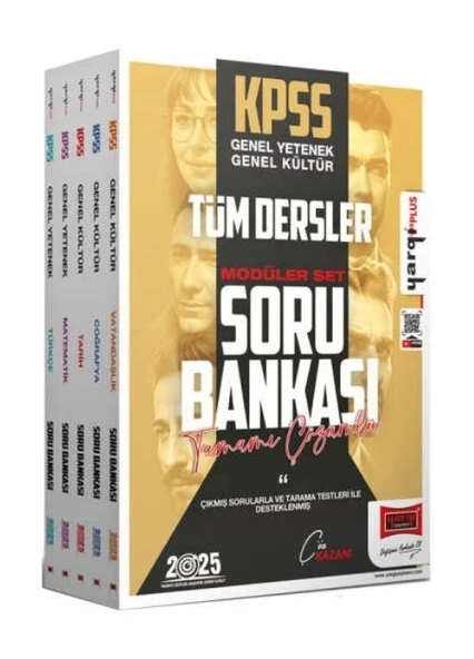 YARGI KPSS GKGY TAM ÇÖZ MODÜLER SORU BANKASI SET ürün görseli 1
