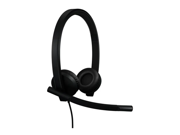 Logitech H570E Teams Version (Stereo, Usb-C) Profesyonel Kulak Üstü Kulaklık (981-001431) + USB-A Çevirici Hediyeli - 1