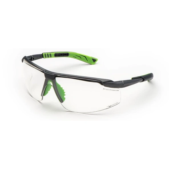 Univet 5X8 Clear Plus Buğu ve Çizilme Dirençli Koruyucu İş Gözlüğü ürün görseli