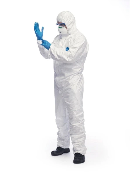 Dupont Tyvek® 500 Xpert Başlıklı Kimyasal Koruyucu Tulum - 3