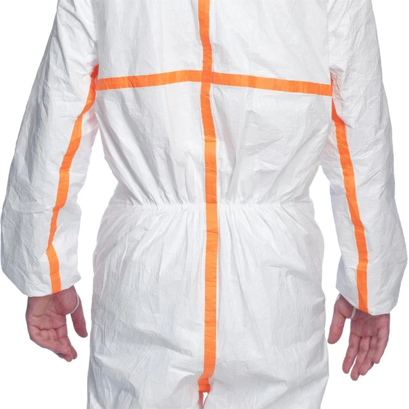 Dupont Tyvek® 800J Kapüşonlu Tek Kullanımlık Tulum - Resim 5