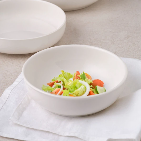 GÜRAL PORSELEN Ece 2 Adet 23 Cm Salata Kasesi - 3