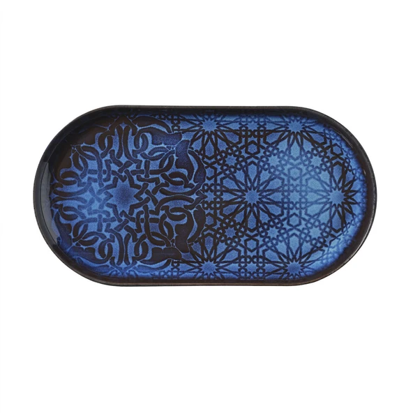 GÜRAL PORSELEN Bilbao 2 Adet 20x11 Cm Kayık Tabak   12132 - Resim 2