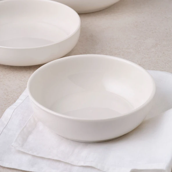 GÜRAL PORSELEN Ece 2 Adet 20 Cm Salata Kasesi - Resim 3