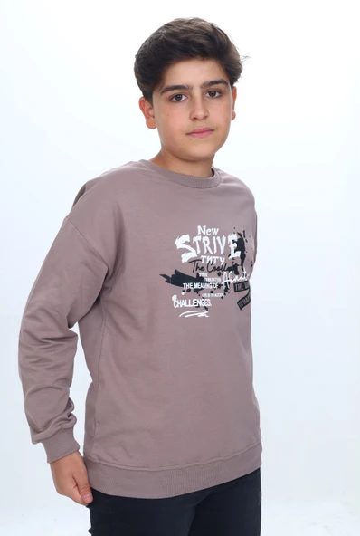 Toontoy Erkek Çocuk New Strıve Baskılı Sweatshirt - Resim 9