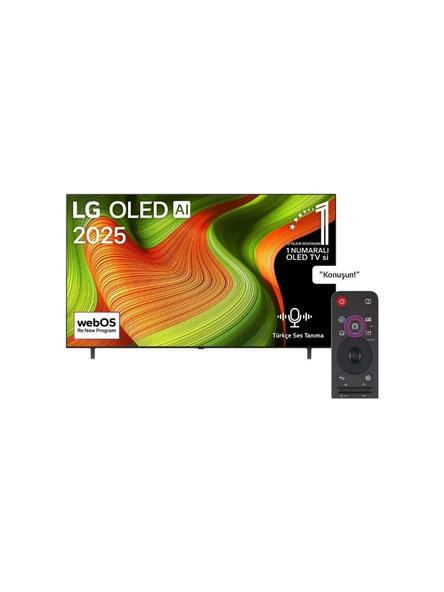 LG OLED65B56LA 65'' 165 Ekran Uydu Alıcılı 4K Ultra HD Smart webOS OLED TV - 1
