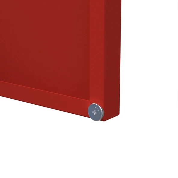 TV Ünitesi Metal Kitaplık Dolabı Metal TV Sehpası 120CM - 6