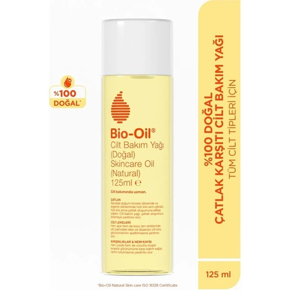 Bio-Oil %100 Natural Çatlak & Leke Karşıtı Nemlendirici Doğal Cilt Bakım Yağı 125ML (5 Li Set) - 3